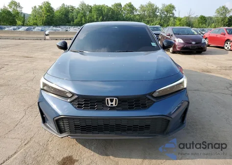 2025 Honda Civic Sport из США, поврежденный, VIN 2HGFE2F5XSH521012